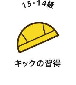 キックの習得