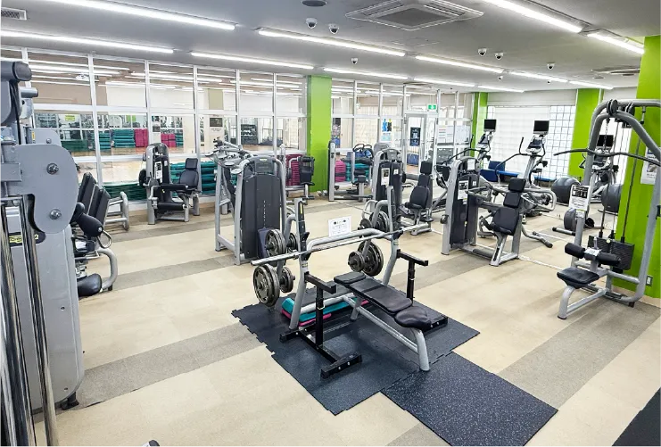 フリーウエイトエリア