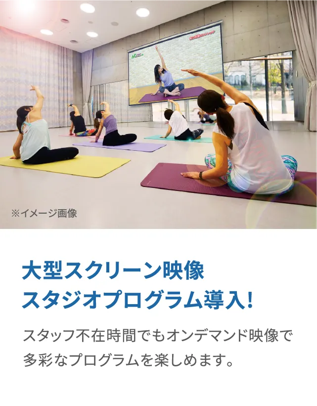 大型スクリーン映像